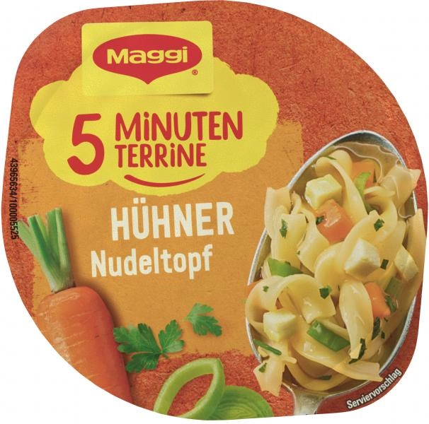 Maggi 5 Minuten Terrine Hühner Nudeltopf