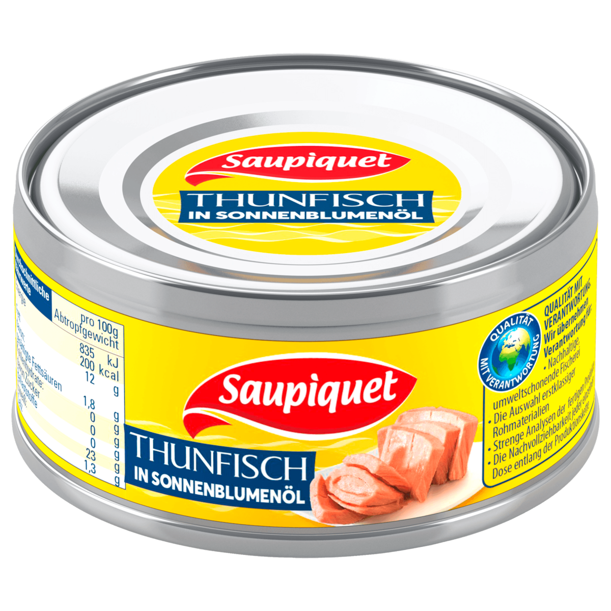Saupiquet Thunfisch in Sonnenblumenöl