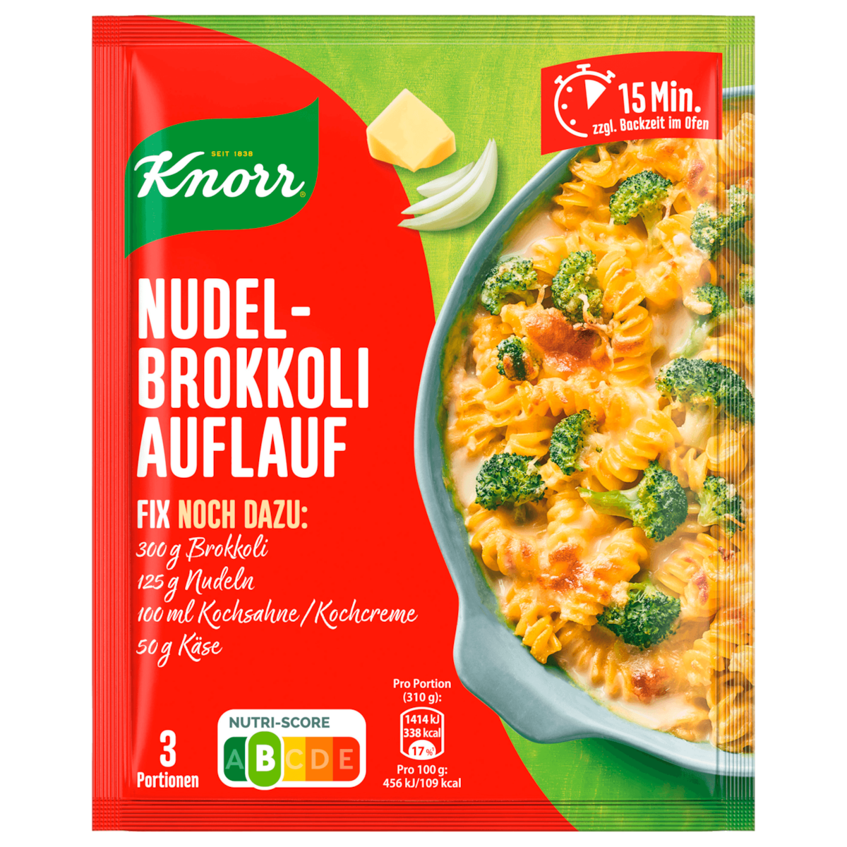 Knorr Fix Nudel-Brokkoli Auflauf