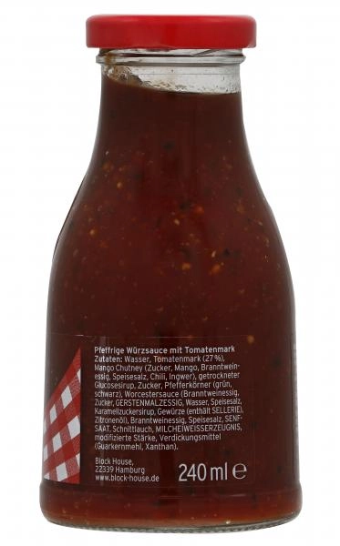 Block House Steak Sauce pikant-fruchtig
