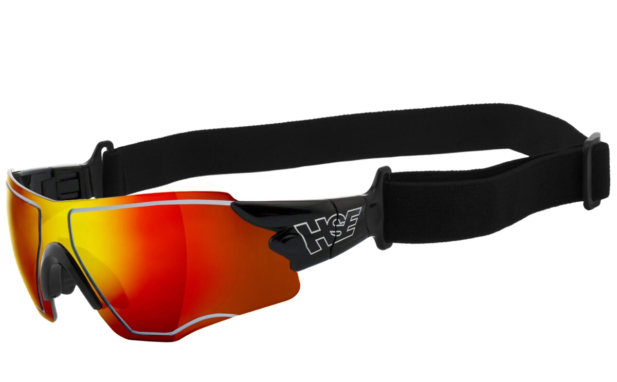 Anfertigung in Deiner individuellen Sehstärke möglich, Sportbrille, Sonnenbrille, Besonders ergonomische Passform, Steinschlagbeständig durch Kunststoff-Sicherheitsglas, HLT® Qualitätsgläser für verze