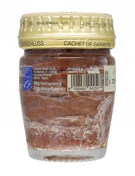 Delicius Sardellenfilets in Olivenöl