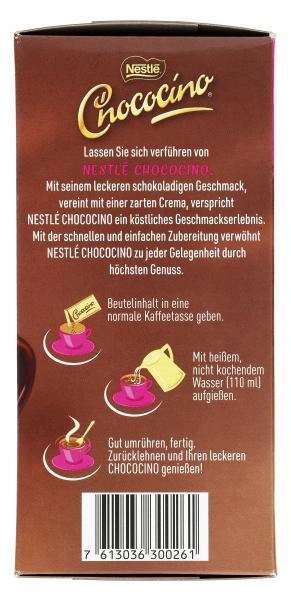 Nestlé Chococino Typ cremige Trinkschokolade