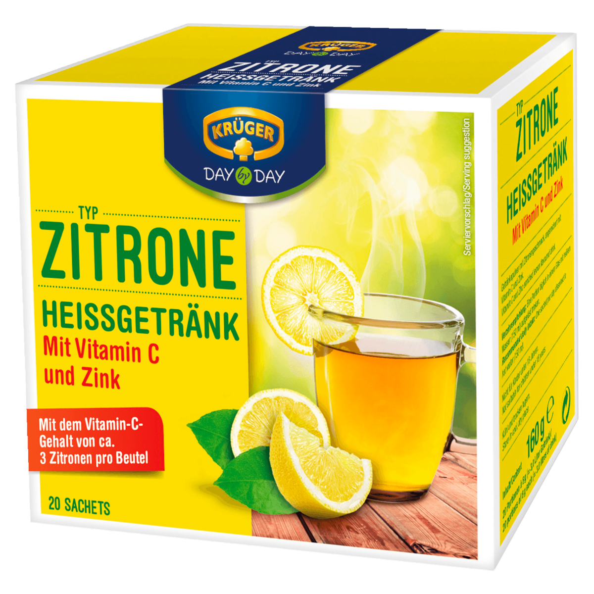Krüger Day by Day Heißgetränk Zitrone