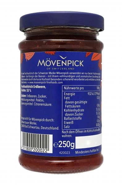 Mövenpick Gourmet-Frühstück Erdbeer