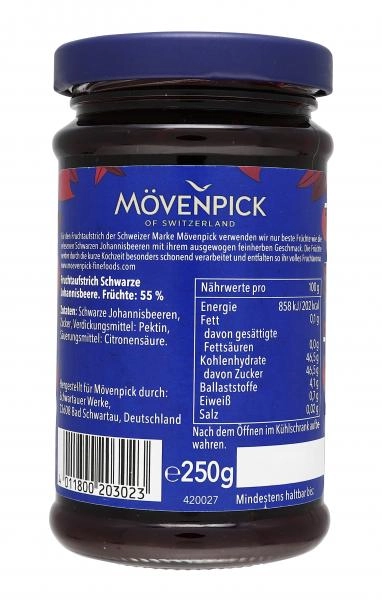 Mövenpick Gourmet-Frühstück Schwarze Johannisbeere