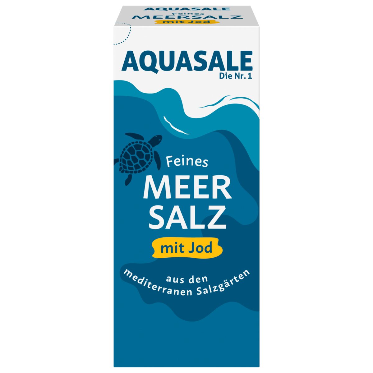 Aquasale Meersalz mit Jod fein