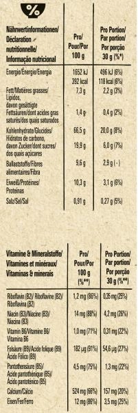 Nestlé Clusters Mandel, Cerealien mit knackigen Mandelblättchen & Vollkorn