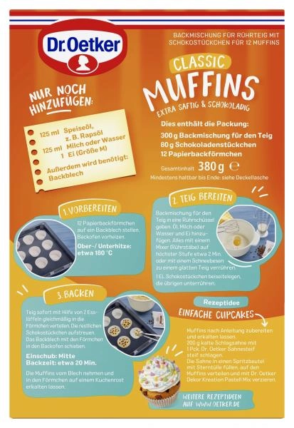Dr. Oetker Classic Muffins