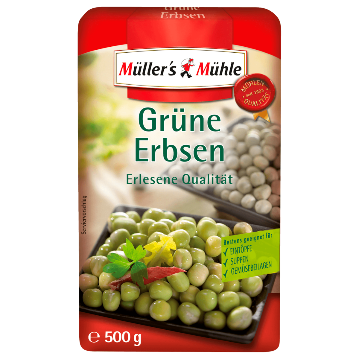 Müller's Mühle Grüne Erbsen