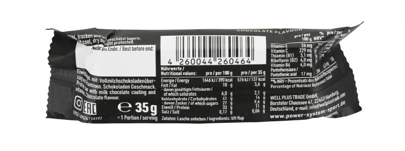 Power System 32% Protein Bite Power Schoko Geschmack
