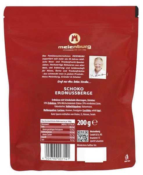 Meienburg Schoko Erdnuss Berge