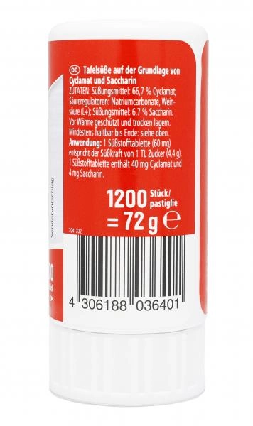 Jeden Tag Süßstoff Tabletten