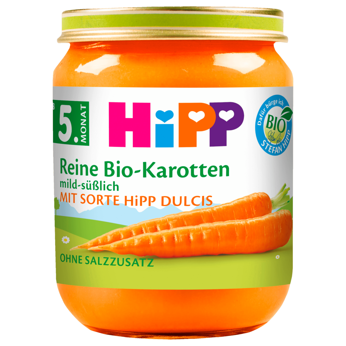 Hipp Reine Bio-Karotten mild-süßlich