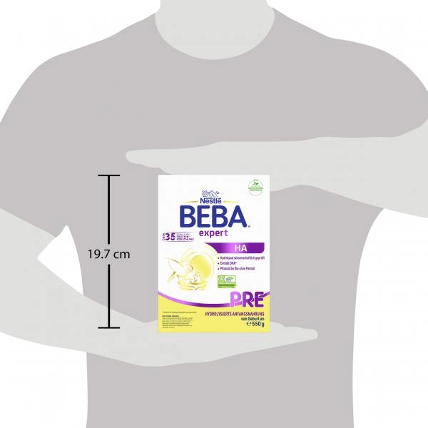 Nestlé Beba Anfangsmilch Expert HA Pre von Geburt an