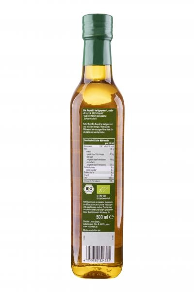 NaturWert Bio Rapsöl kaltgepresst