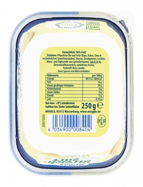 Meggle Streichzart Vegan