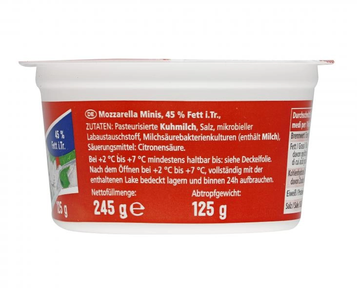 Jeden Tag Mozzarella Minis