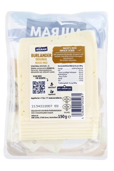 Milram Burlander Original nussig-mild