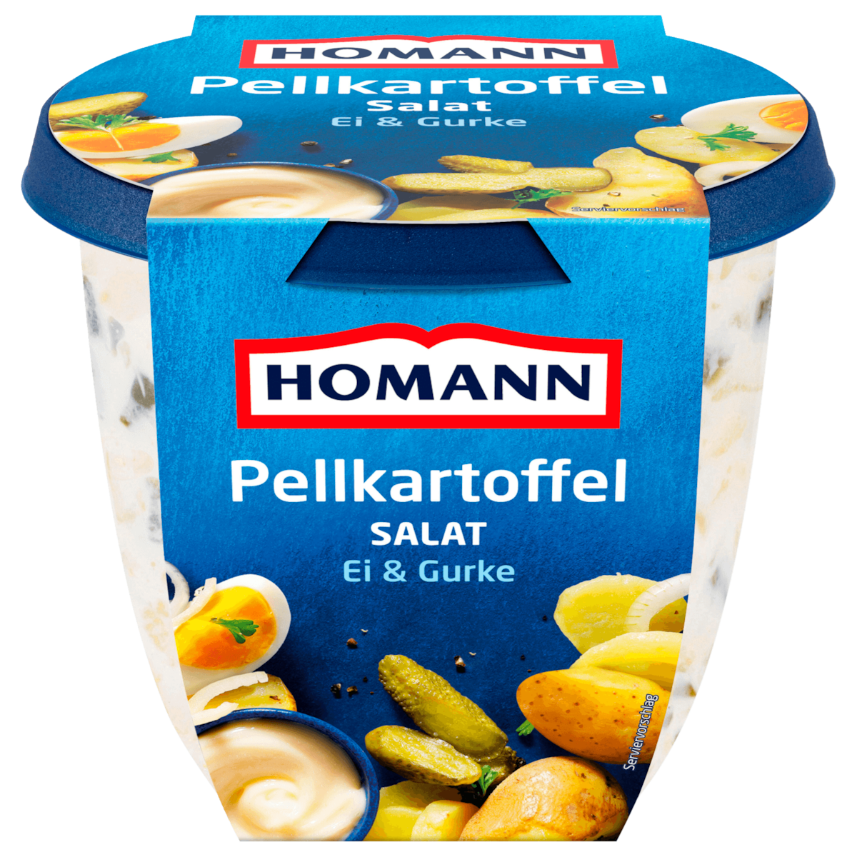 Homann Pellkartoffelsalat mit Ei & Gurke