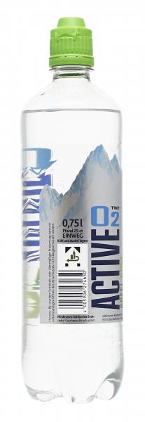 Adelholzener Active O2 Apfel Kiwi 0,75L