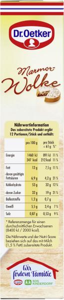 Dr.Oetker Backmischung Marmor-Wolke 455G