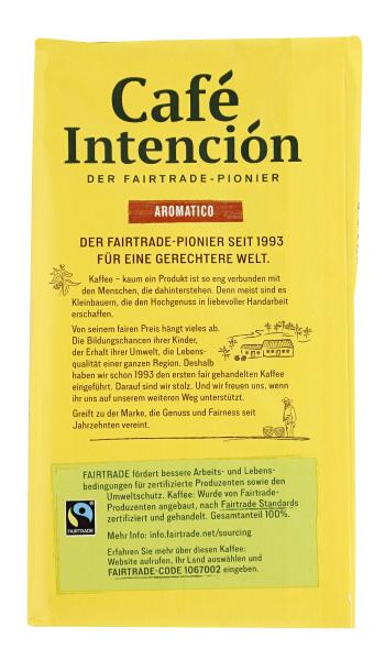 Darboven Café Intención ecológico gemahlen 500G