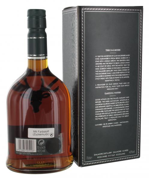 The Dalmore Whisky 15 Jahre 40% 0,7L