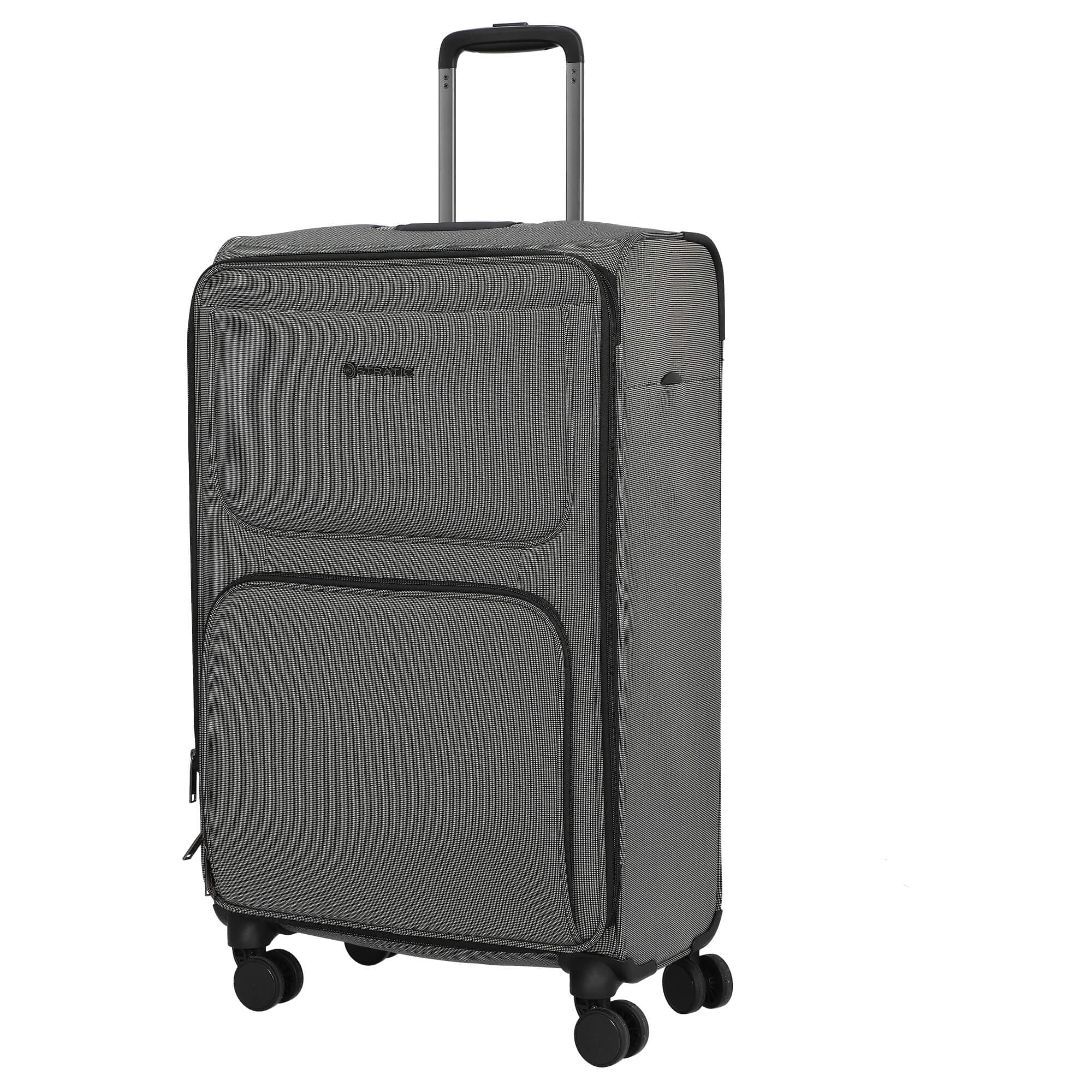 Stratic Bendigo Light + 4-Rollen Trolley 72 cm - silver