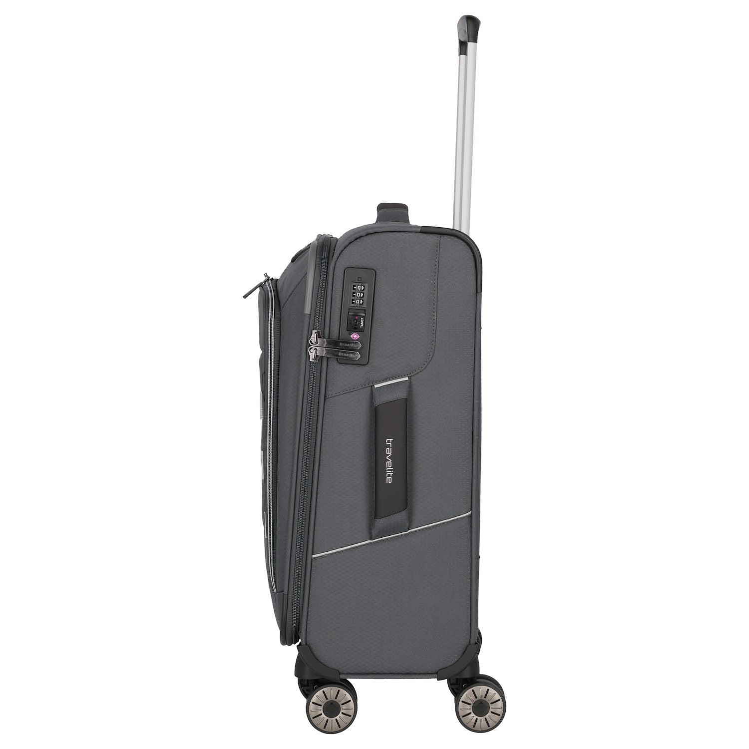 Travelite Skaii 4-Rollen Trolley 55 cm - Gipfelgrau