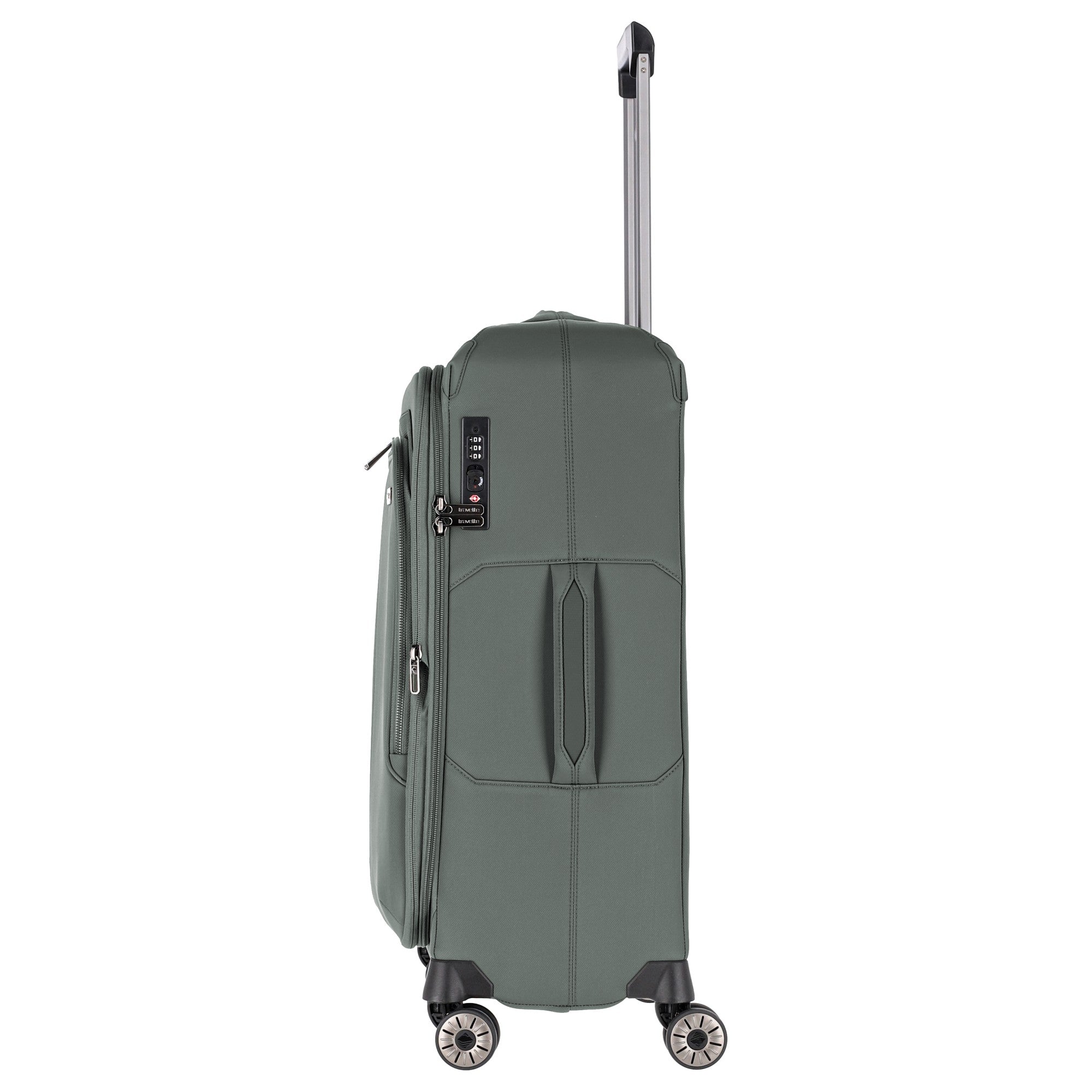 Travelite PRIIMA Trolley M 4-Rollen, erweiterbar Oliv