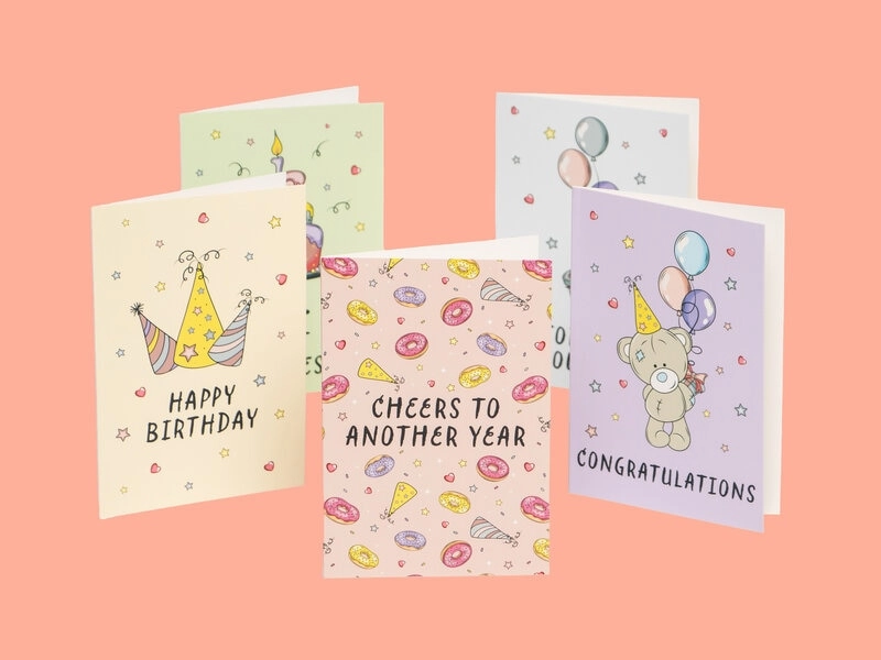 Geburtstagskarten - 10er-Pack