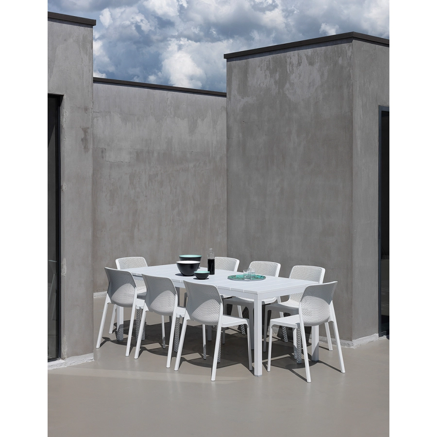 Nardi Rio 140 Ext. Outdoor Tisch - antracite - Länge: 140/210, Höhe: 75 cm, Tiefe: 85 cm