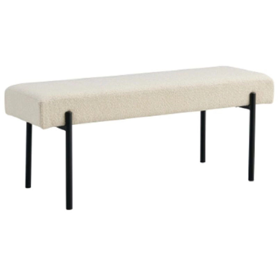 House Nordic Swindon Bank - weiß - 100x36x42,5 cm