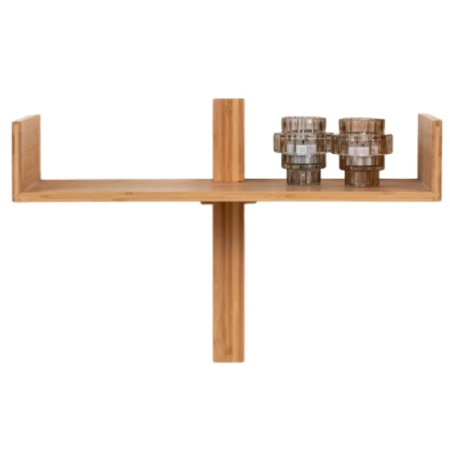 House Nordic Villa Wandregal XS - natural - 25 x 50 x 36 cm