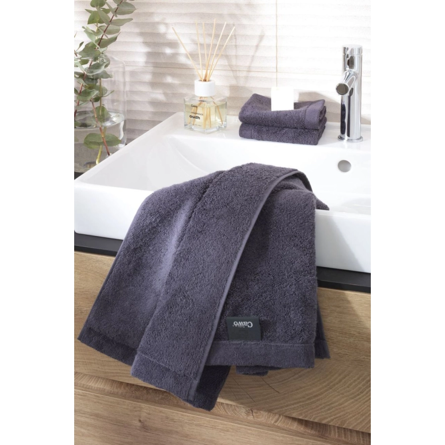 Cawö Lifestyle Uni Waschhandschuh - midnight - 16x22 cm