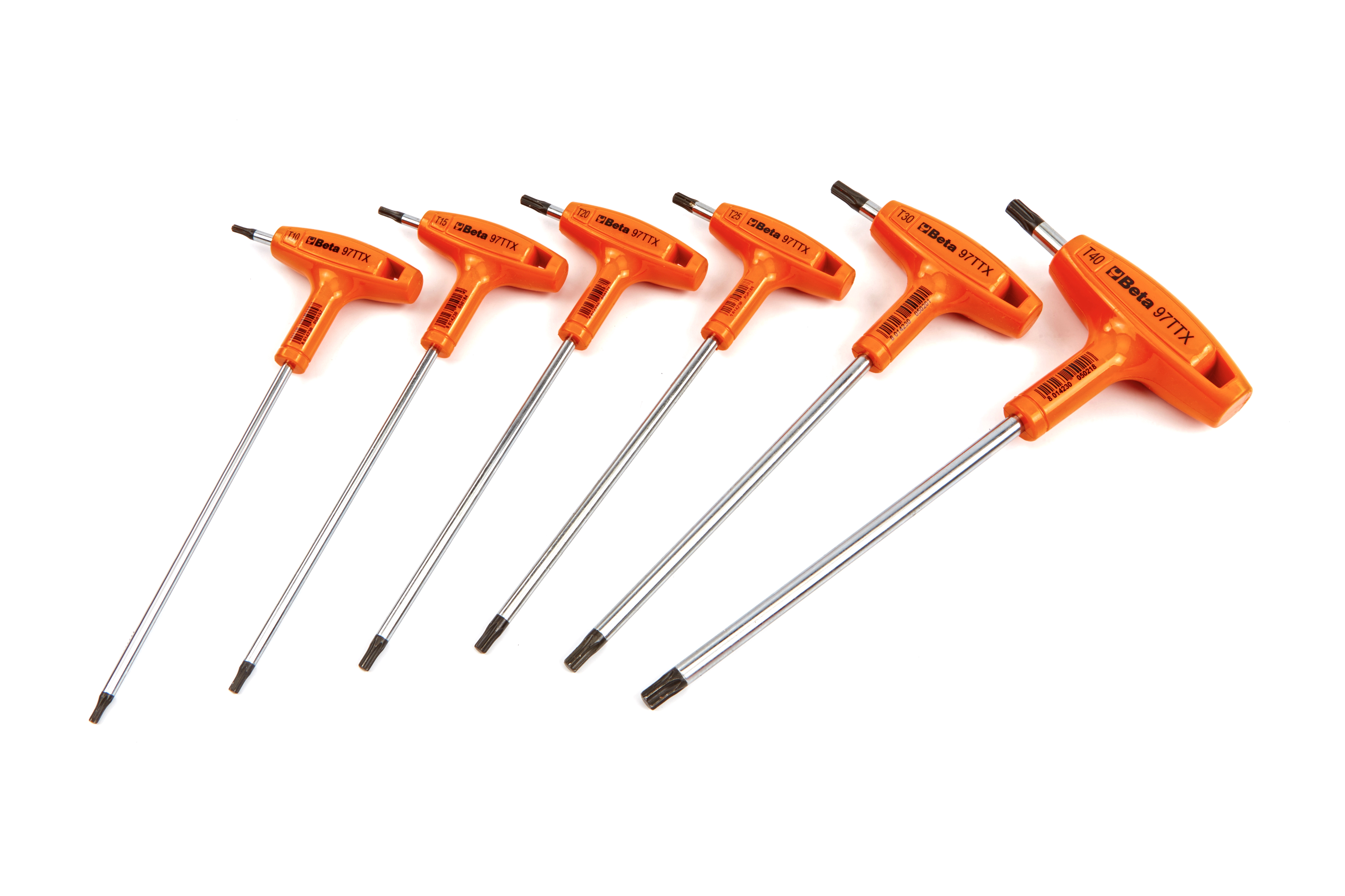 Beta 6-teiliger rechtwinkliger Torx-Schlüsselsatz - 97TTX/S6