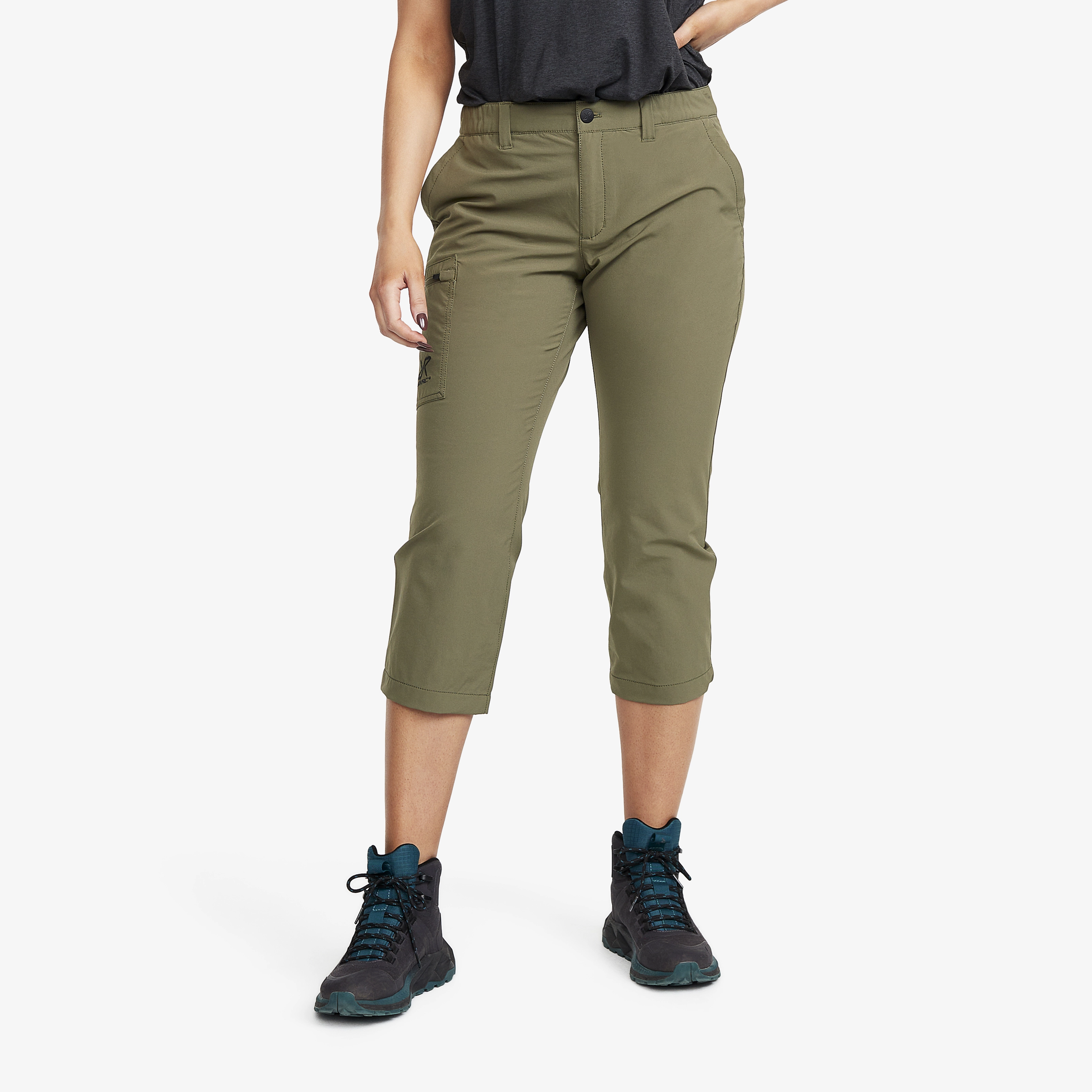 Adventure 3/4 Stretch Pants Damen Kalamata, Größe:L - Outdoorhose, Wanderhose & Trekkinghose