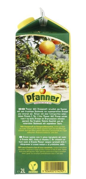 Pfanner 100% Orange