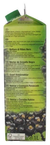 Wesergold Schwarzer Johannisbeer-Nektar