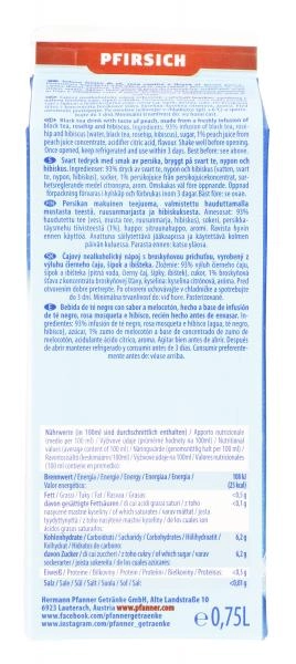 Pfanner Ice Tea Pfirsich