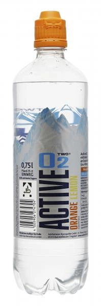 Active O2 Two Erfrischungsgetränk Orange Lemon (Einweg)