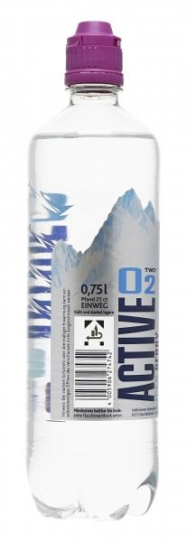Active O2 Two Erfrischungsgetränk Ice Berry (Einweg)