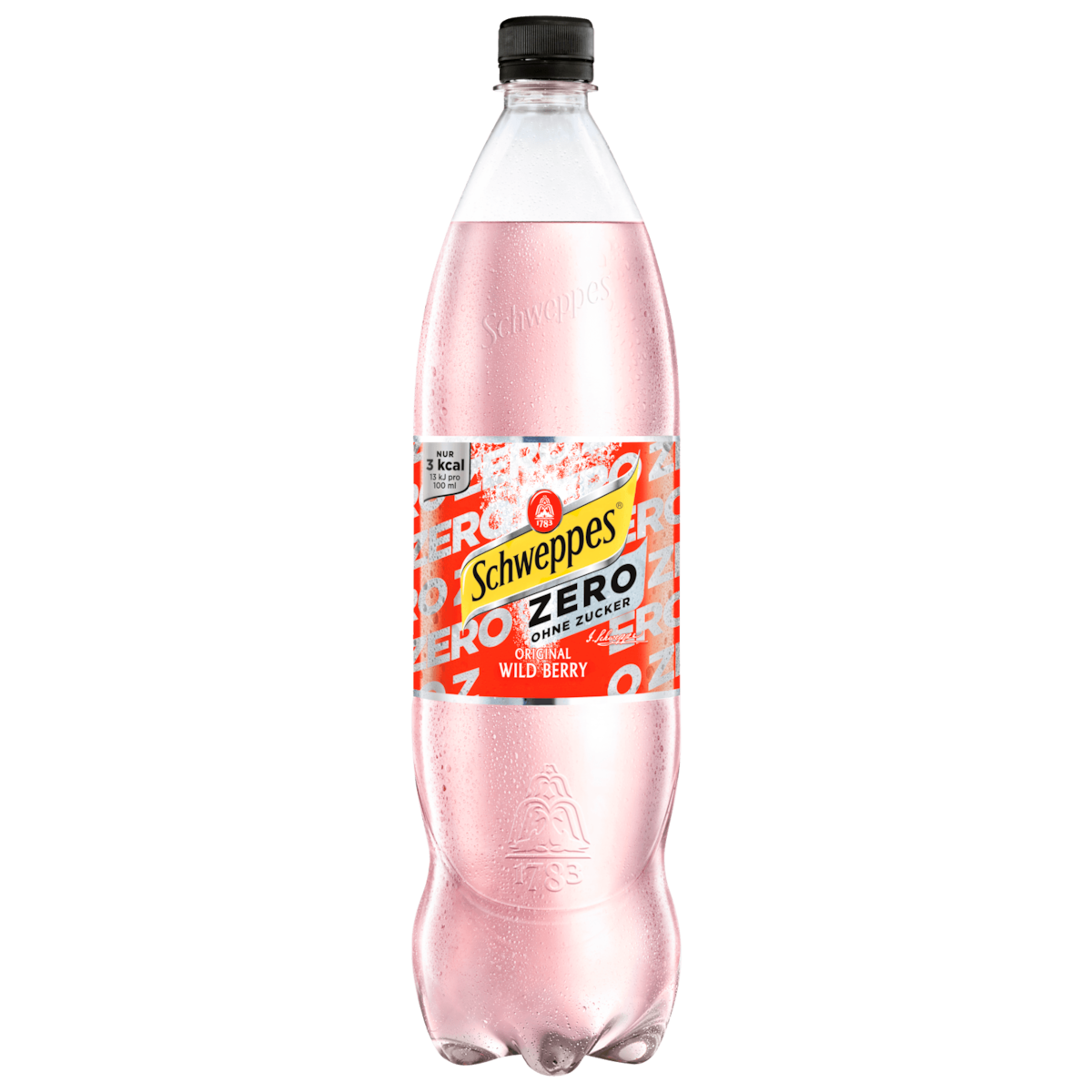 Schweppes Russian Wild Berry Zero ohne Zucker (Einweg)
