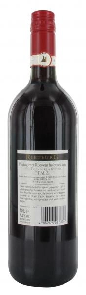Rietburg Portugieser Rotwein halbtrocken