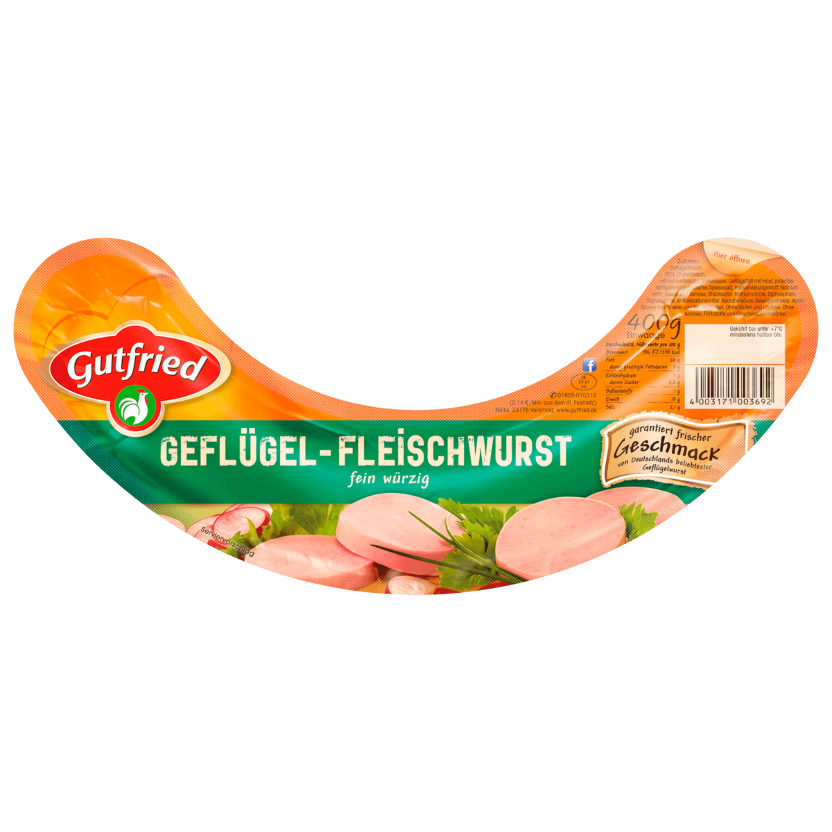 Gutfried Geflügel-Fleischwurst