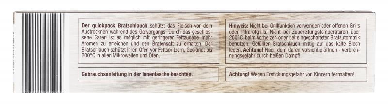 Quickpack Bratschlauch