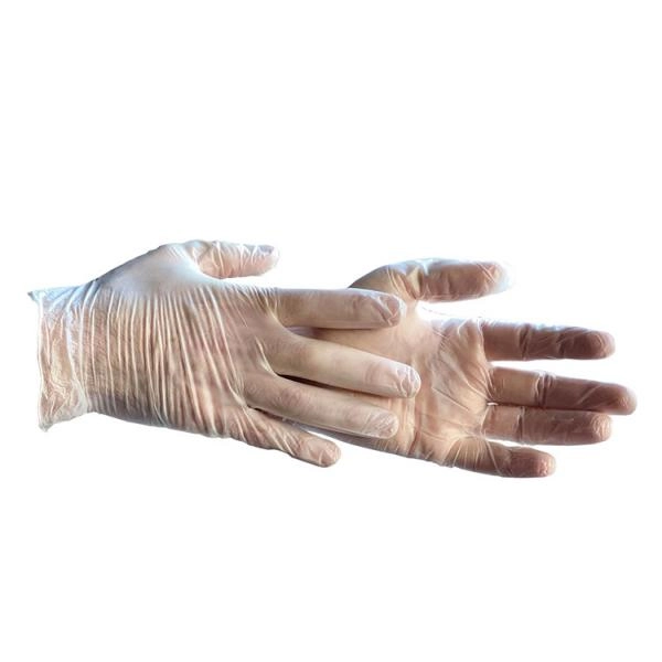 Einmalhandschuhe Vinyl Gr. L puderfrei