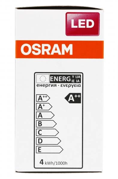 Osram LED Star Classic 4W E27 klar warmweiß