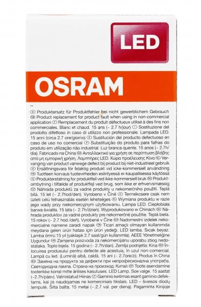 Osram LED Star Classic 4W E27 klar warmweiß